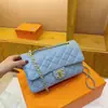 Bolsa de Ombro com Corrente de Rombos Pequenos e Fragrantes Transfronteiriça Nova Leve Luxo Versátil Moda Alta Qualidade Para o Dia a Dia Tendência Bolsa Transversal