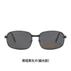 X3027 Novos Óculos de Sol com Armação Quadrada de Metal Lentes Polarizadas Inteligentes que Mudam de Cor Óculos de Sol para Dirigir Pesca Atacado Homens