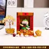 Estação de Trabalho Pequeno Altar do Deus da Riqueza, Mesa para Adorar o Deus da Riqueza, Mesa de Incenso, Decoração de Mesa para Home Office, Buda Guanyin