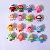 Agujero de spot caja ciega de música muñeca accesorios pequeños huevo Sanrio kulomi dios original llavero pequeño regalo colgante