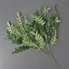 Hoja de Langosta Artificial Verde Decoración de Salón de Bodas Arreglo de Hotel Pantalla de Materiales para Arreglos Florales Set de Flores Artificiales Transfronterizo