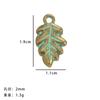 Explosões Transfronteiriças Liga DIY Acessórios de Joalheria Verde Antigo Verde Brincos Pingente Pulseira Colar Criativo Pingente Pequeno