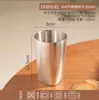 Copo de Duas Alças 304 Estilo Coreano Copo de Cerveja Luxo Leve Copo para Levar Copo para Café Bebida Fria Copo de Água Portátil de Camada Única Copo de Leite