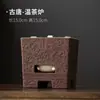 Estufa de Barro Estufa de Carbón Cuadrado Zen Estufa de Carbón Cerámica Estufa de Alcohol Tetera para Hervir Agua Kung Fu Té Juego de Tetera Estufa de Carbón Cerámica