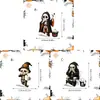 Adesivo de Caveira para Vaso Sanitário de Halloween Mais Vendido Internacionalmente Adesivo de Parede Autoadesivo à Prova d'Água para Banheiro Adesivo para Tampa de Vaso Sanitário