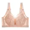 Sujetador Sexy de Encaje de Talla Grande Transfronterizo Ultradelgado Sin Aros Push-Up para Senos Grandes Adelgazante Ajustable Ropa Interior para Mujer al Mayoreo