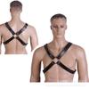 Brinquedos sexuais roupas de couro masculinas rebite couro cinta superior armadura masculina feroz roupas palco desempenho acessórios