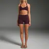 Conjunto de Ropa Deportiva Transfronteriza Espalda Bonita Secado Rápido Chaleco Deportivo Entrenamiento al Aire Libre Correr Pilates Yoga Conjunto de Tops