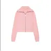 Moda europea y americana transfronteriza para mujer, bestseller de AliExpress: Conjunto elegante de chaqueta polar con cremallera de manga larga y pantalones para principios de otoño