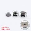 Jinrongda muebles dos en uno accesorios de gabinete sujetadores rueda excéntrica sólida conector tres en uno accesorios de ferretería