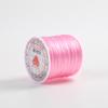 Hilo Elástico para Cuentas de Alambre Plano de 0.7 mm Hilo de Cristal de Colores Variados Accesorios para Cuentas Pulseras y Juguetes Procesamiento de Cuerda Trenzada y Personalización