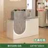 Mostrador de bar, mostrador de caja, mostrador pequeño y simple para tienda, supermercado, tienda de ropa, sensación de lujo ligero de alta gama, salón de belleza, mostrador de recepción de restaurante
