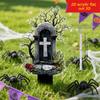 Halloween Transfronteiriço Animal Cross Decoração de Lápide Acrílico Plano 2D Pátio Jardim Decoração de Casa Inserção no Solo