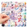 50 peças ins adesivos de objetos frescos laptop notebook capa de telefone copo de água adesivos decorativos à prova d'água