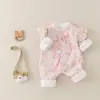 Mono de Romper de Princesa con Capa Doble Hueca y Degradado Estilo Otoño Ropa para Bebés Niños Pequeños Traje para Gatear