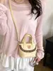 Bolso de mano para mujer estilo coreano transfronterizo 2026 principios de otoño nuevo popular versátil bandolera cruzada bolso cubo