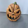 Venta al por mayor del fabricante Cabeza de Calabaza Maligna Atmósfera de Halloween Accesorios para Exteriores Fiesta Cabeza de Calabaza Decoración de Lugar en el Patio