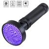 Lanterna roxa de 9/12/21/51/100 LEDs, lâmpada escorpião, lâmpada de detecção de fluorescência de manchas de urina de animal de estimação UV