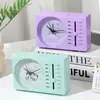Reloj Despertador Luminoso de Dibujos Animados Creativos para Niños, Simple y Elegante, Multifuncional para Dormitorio Mesita de Noche Snooze Reloj Electrónico Venta al por Mayor