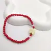 Pulseira de Miçangas Fofa de Gato e Coelho para Mulheres, Pulseira Zen Personalizada, Nova Pulseira Multicolorida da Moda Nacional, Não