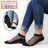 Medias de cristal sexys nuevas de primavera y verano con fondo de algodón anti-seda de alta calidad para mujer, fabricantes de calcetines, suministro al por mayor de calcetines
