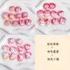 Elástico de Borracha Desenho Animado para Bebê Kidsren's Thumb Hair Band Anel de Toalha Melody para Meninas Elástico de Cabelo de Alta Elasticidade Acessórios de Cabelo