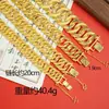 Nueva Joyería Popular Transfronteriza del Sudeste Asiático, Cadena de Jefe Malasio, Pulsera para Hombre Dominante de Estilo Antiguo en Oro Arena Suministro
