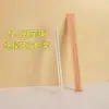 Palillos desechables envasados en película de papel kraft, palillos de madera natural carbonizada sin juntas, longitud extendida, personalizables con el nombre de la tienda en el empaque