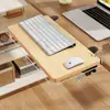 Herramienta de Expansión para Escritorio, Tablero de Extensión Ensanchado, Escritorio Engrosado, Tablero Plegable sin Perforación, Soporte de Montaje Lateral