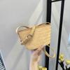 Bolso Pequeño Cruzado para Teléfono Móvil de Verano de Alta Gama para Viajeros de Negocios, Bolso Cubo Tejido de Patrón Nuevo, Tendencia 2026 para Mujeres