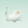 Micropaisaje transfronterizo patito lindo una muñeca jardinería paisajismo decoraciones diy accesorios mini adornos pequeños