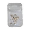 Mini taladro de manicura nuevo de alta gama K9 imitación Huazi corte cristal taladro ligero lujo fondo plano borde invertido accesorios de manicura mixtos taladro
