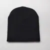 Gorra de lana bordada con logo personalizado transfronteriza sombrero de esquí multicolor de comercio exterior gorra corta de doble capa sombrero de punto acrílico