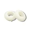 Manga protectora de alambre ignífuga de silicona para sobrecable, anillo de sellado de orificio pasante, bobina protectora blanca de doble cara, hebilla protectora de alambre impermeable