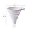 Funil de silicone Mini Funil dobrável retrátil óleo derramando vinho de amplo calibre vazamento de óleo vazamento de óleo doméstico de pequeno tamanho dispositivo de sub-embalagem de funil de pequeno porte