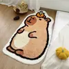 Alfombra de mesita de noche para dormitorio transfronteriza, Alfombra de terciopelo de comercio exterior, Alfombra irregular para sala de estar, Manta tufted para sofá del hogar, Esterilla aislante de felpa refrescante