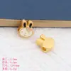 Shajin Gufa Dourado Acessórios DIY Pulseira de Carpa Adorno de Cabeça Colar Acessórios de Conservação de Cor Acessórios de Doce de Coelho Vivo Lote