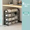 Zapatero de Múltiples Niveles para Uso en Casa, Almacenamiento de Zapatos a Prueba de Polvo para Apartamentos de Renta y Residencias Estudiantiles, Zapatero Pequeño y Sencillo para Entradas