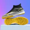 Nuevos zapatos de fútbol para hombre 2025 niños y niñas tf zapatos de entrenamiento de tachuelas rotas para niñas de primaria ag zapatos de fútbol de tachuelas largas
