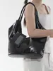 2026 Nova Bolsa Tote Grande Capacidade em Couro Wax Oiled Retro Sensação de Alto Padrão Bolsa de Ombro Único Feminina Bolsa para o Dia a Dia da Mulher