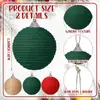 Decoração de Árvore de Natal de Novo Produto Transfronteiriça Decoração Feita à Mão Presente Pendurado Corda de Algodão Bola de Natal Pequeno Pingente Pingente de Atmosfera Festiva