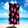 Toalla de Playa Flamingo Transfronteriza Jit para Adultos, Toalla de Baño Estilo Europeo y Americano, Toalla de Baño Grande Clase A, Toalla Absorbente y de Secado Rápido para Adultos