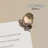 Mini Pinza para el Cabello con Forma de Corazón Color Champán Pequeña para Mujer, Pinza de Pelo Nueva de Alta Gama 2025 de Princesa, Pinza para Flequillo, Accesorio para el Cabello