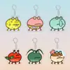 Llavero Periférico de Anime Bob Esponja Serie Rana Linda Sr.. Colgante de Mochila Escolar Acrílico de Krabs Calamardo