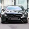 Adequado para 16-20 Mercedes-Benz Classe E W213 Modificação da Grade Frontal Gt Full Star E63S Grade de Entrada de Ar