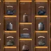 Novo Conjunto de Chá Bo Gu Jia Duo Bao Ge Retro Zen Sala de Chá Bule Lata de Chá Conjunto de Enfeites de Arte Decorativos