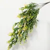 Enredadera de Flores Colgante de Pared Creativo Estilo Nuevo Flor Artificial Cesta Colgante Montaje en Pared Sala de Estar Dormitorio Comedor Decoraciones de Pared Tejido
