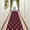 Alfombra de pasillo clásica china Hotel Hotel pasillo manta insonorizada hogar Villa lavable a máquina alfombra de terciopelo cristal