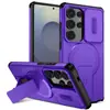 Funda para Teléfono Móvil Samsung S25Ultra/S26Edge con Soporte Magnético Ia56/A36/A17 Push-Pull para Lente para Hombres