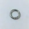 Hebilla de resorte de color, anillo de resorte de aleación de pintura de círculo abierto de metal, cadena para teléfono móvil, cadena para bolso, accesorios hechos a mano